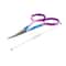Singer; SINGER® 4'' Curved Tip Forged Embroidery Scissors with Printed Handles, 3ct.; Category:Embroidery Scissors & Thread Snips; Image:6